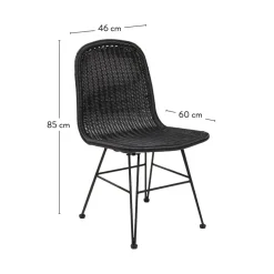 ACACIA Pieds De Table V Set De 2 Naturel