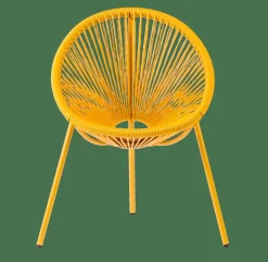 ACAPULCO Chaise Pour Enfants Jaune