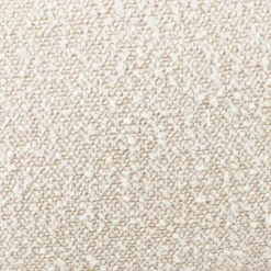 AGNES Plaid Blanc Cassé