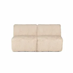 AGNES Plaid Blanc Cassé