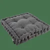 ALIDA Coussin Matelas Gris