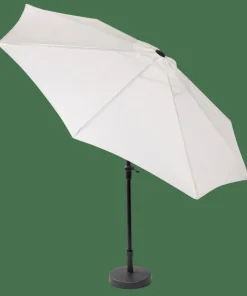 ALU Parasol Sans Pied De Parasol Blanc