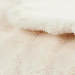 ALVA Plaid Blanc Cassé