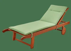 AZUR Coussin De Jardin Chaise Longue Vert