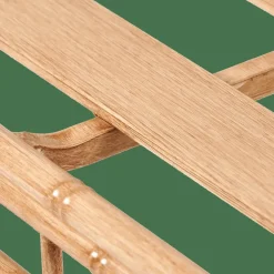 BAMBOLETTE Fauteuil De Coin Aspect Bambou