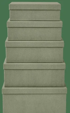 BIGSO Boîte De Rangement XL Menthe