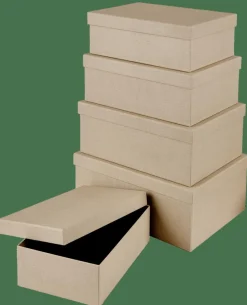 BIGSO Boîte De Rangement XS Naturel