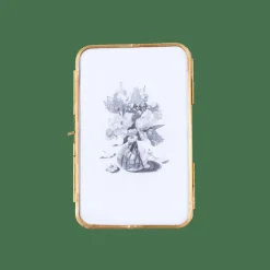 BRASS Cadre Photo Doré