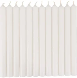 FINA Bougies Set De 12 Ivoire