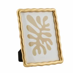 FLOWY Cadre Photo Doré