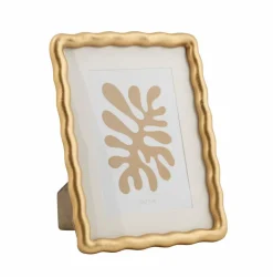 FLOWY Cadre Photo Doré