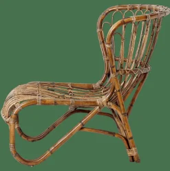 GOMAR Fauteuil Lounge Naturel