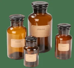 HERBORA Pot à Provisions 1 L Brun