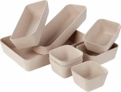 HOLDA Portemanteau Mural 7 Crochets Naturel