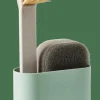 JASMIN Brosse Vaisselle Avec éponge Vert