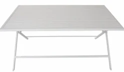 JESSE Ensemble Bistrot Rectangulaire Blanc