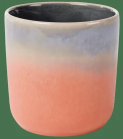 JESSIE ORANGE Mug Sans Anse Orange