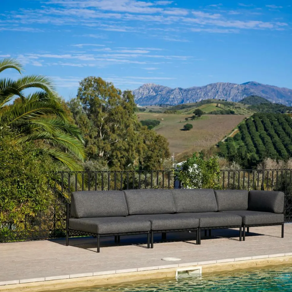 JUMBO Fauteuil De Coin Noir