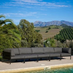 JUMBO Fauteuil De Coin Noir