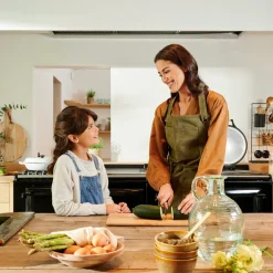 LAURENT Torchon Set De 3 Brun