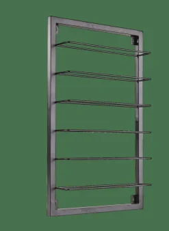 LINA Étagère à Bouteilles Noir