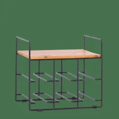 LIZE Porte-bouteilles Noir