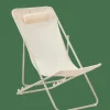 MALTA Chaise Relax Blanc