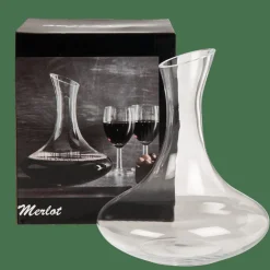 MERLOT Carafe à Décanter 1,89 L Transparent