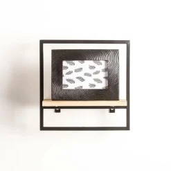 MIX&MATCH Étagère à Suspendre Noir, Naturel