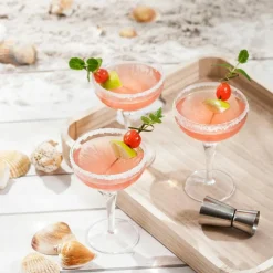 MIXOLOGY Verre à Cocktail 22,5 CL Transparent