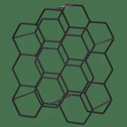 NAU Porte-bouteilles 9 Bouteilles Noir