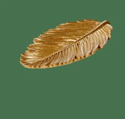 PALM Feuille Déco Doré