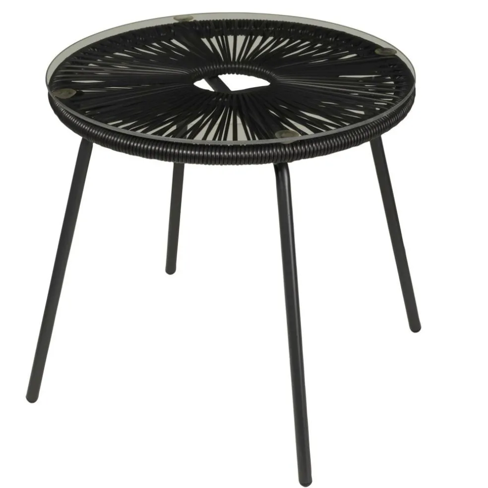 PAPAYO & ACAPULCO Ensemble De Salon Noir