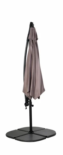 PARMA Dalle Remplissable Set De 2 Gris