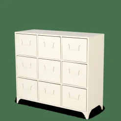 PHARMA Meuble De Pharmacie 9 Tiroirs Sable