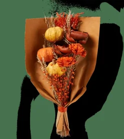 PUMPI Bouquet Fleurs Séchées Diverses Couleurs