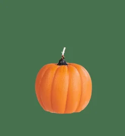 PUMPKIN Bougie Noir, Orange