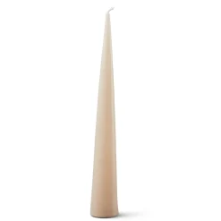 PYRAMID Bougie Blanc Cassé