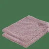 RECYCLE Gants De Toilette Set De 2 Mauve