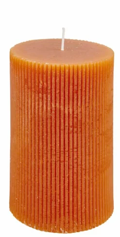 RUSTIC Bougie Côtelée Menthe