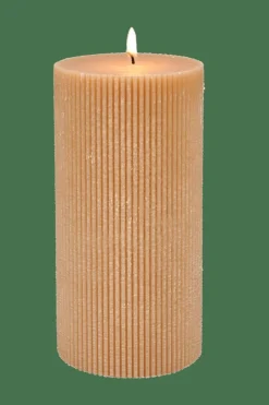 RUSTIC Rib Bougie Ocre