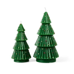 SAPIN Bougie Vert