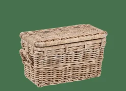 SAVANNAH Coffre De Rangement Gris