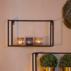 SHORP Étagère à Suspendre Noir