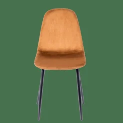 SILKE Chaise De Salle à Manger Caramel