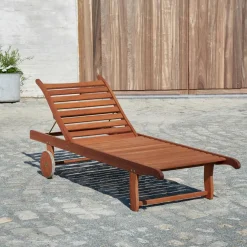 SUN Chaise Longue Naturel