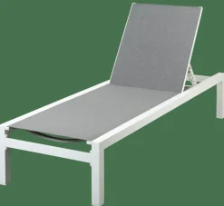 SYDNEY Chaise Longue Set De 2 Blanc