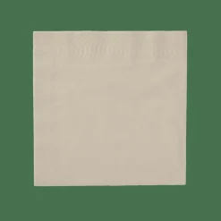 UNI Set De 20 Serviettes Beige