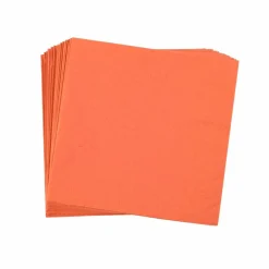 UNI Set De 20 Serviettes Orange