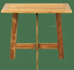 UTAH Table Pliante Brun